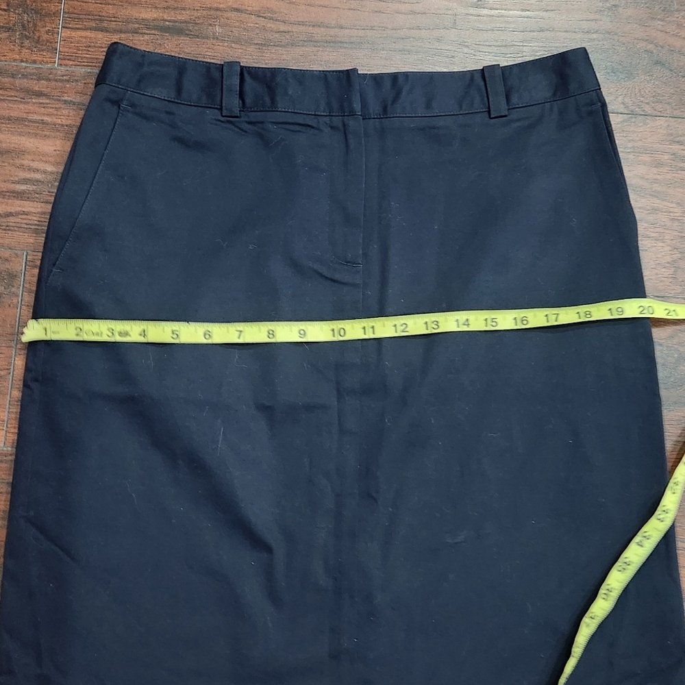 Brooks BROTHERS A-Line Cotton Faille SKIRT 💥 - Picture 7 of 8